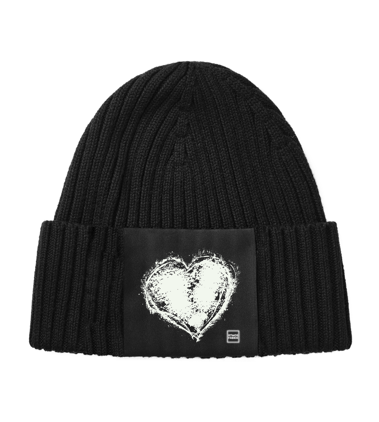 Street Heart Knitted Beanie